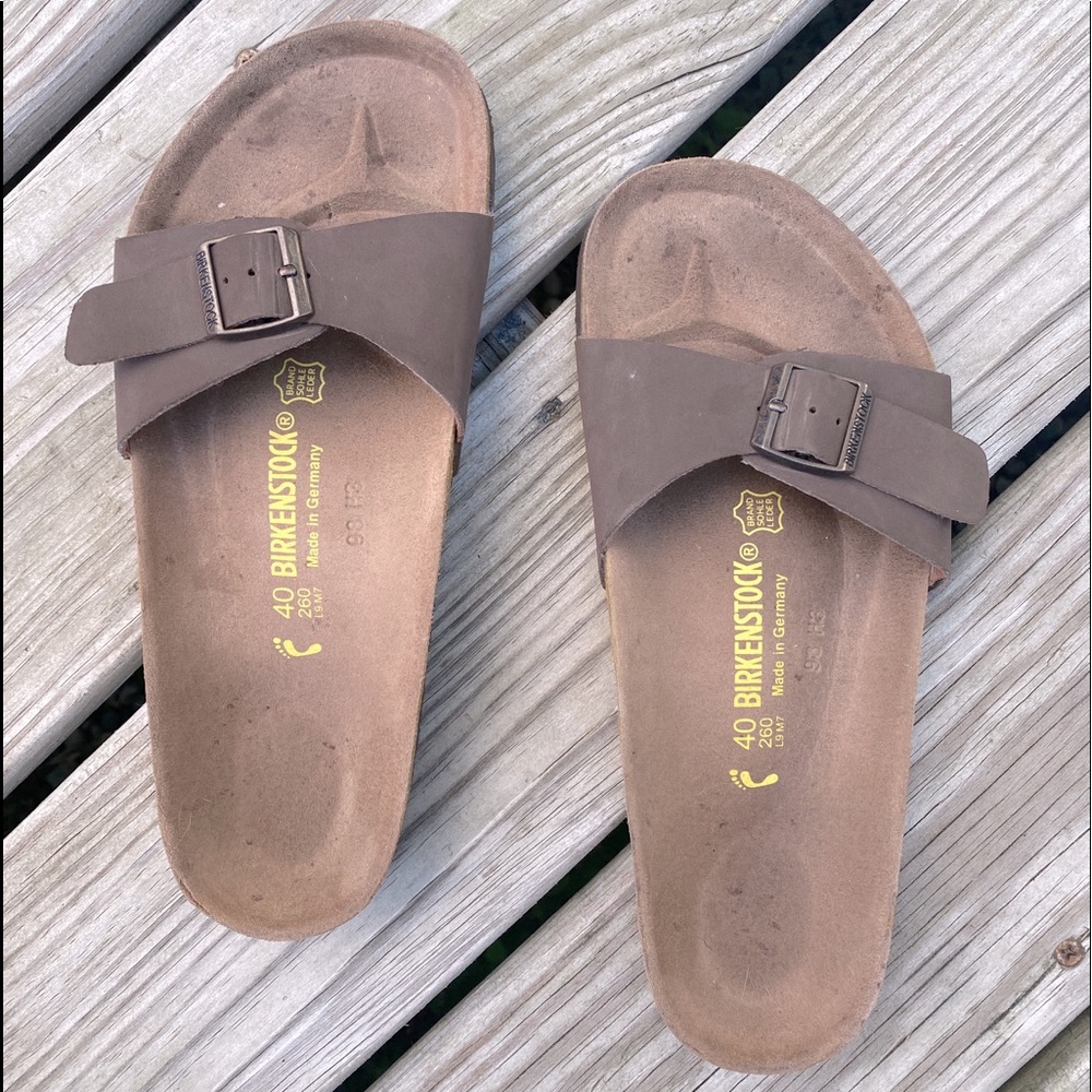 Birkenstock Madrid size 40 worn twice!